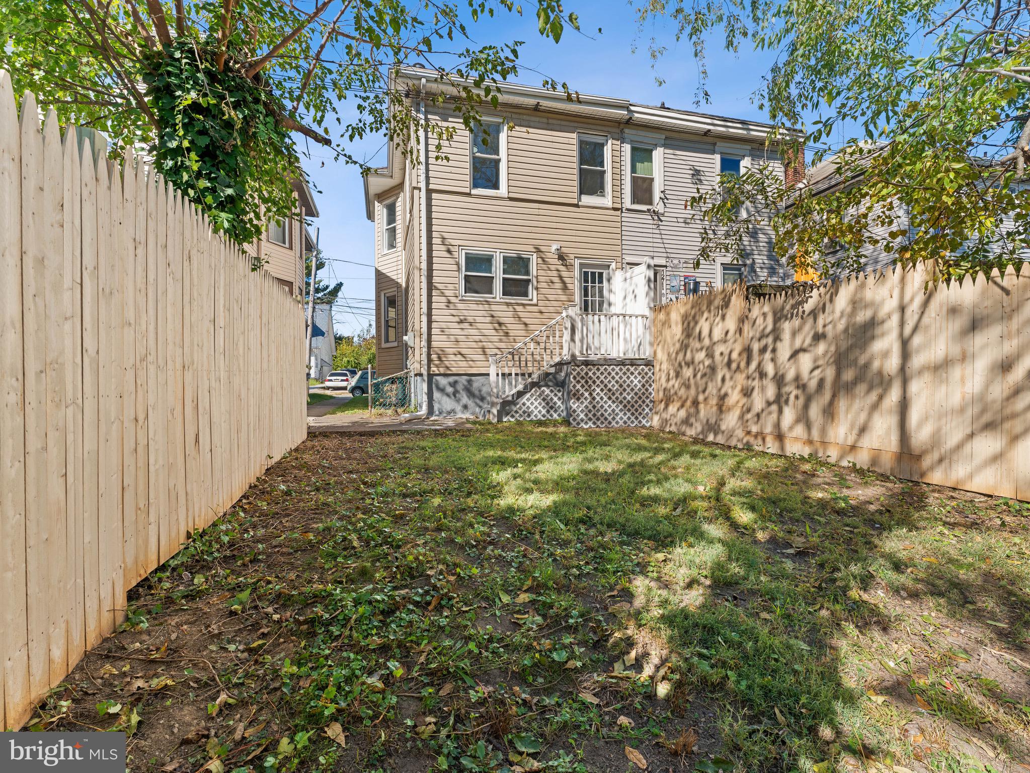 125 White Avenue Marcus Hook, PA 19061 - Photo 23 of 23 a view of a back yard of the house