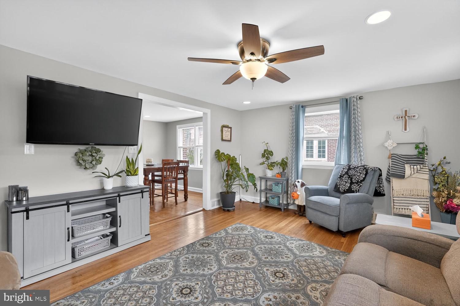431 East Rodgers Street Ridley Park, PA 19078 - Photo 3 of 21 Bright and inviting living space with charm.