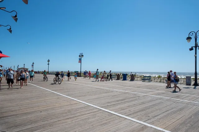 a view of a building from a balcony