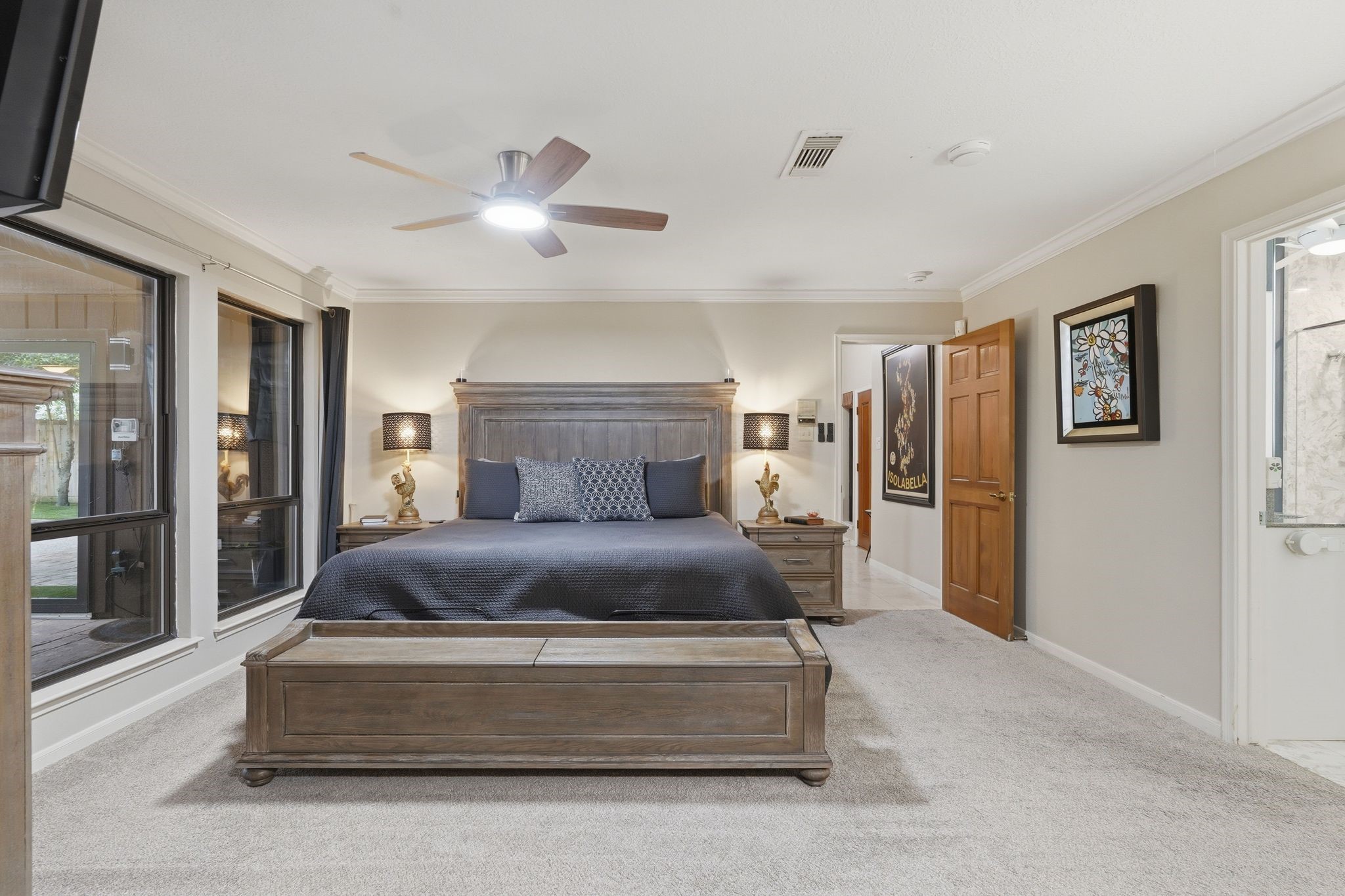 15007 Benfer Road Houston, TX 77069 - Photo 16 of 42 This Primary can easily accommodate King Sized Bed!