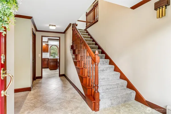 a view of an entryway