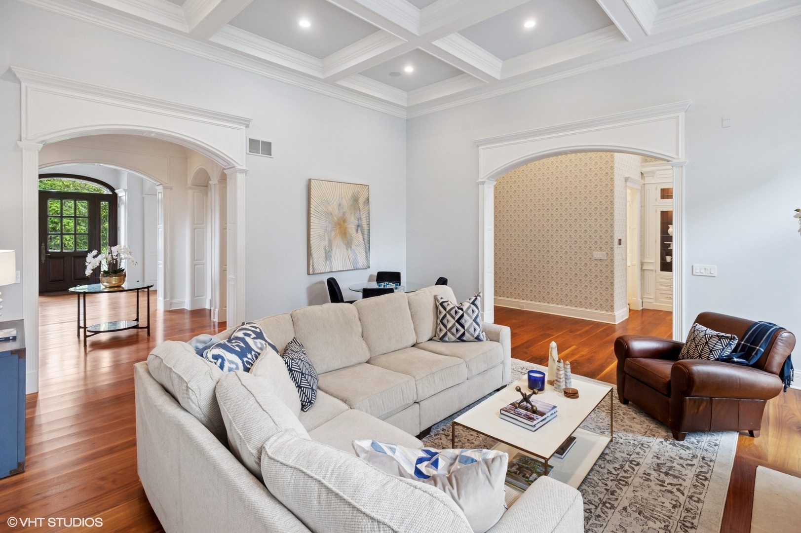 78 Wagner Road Northfield, IL 60093 - Photo 14 of 66 a living room with furniture and wooden floor