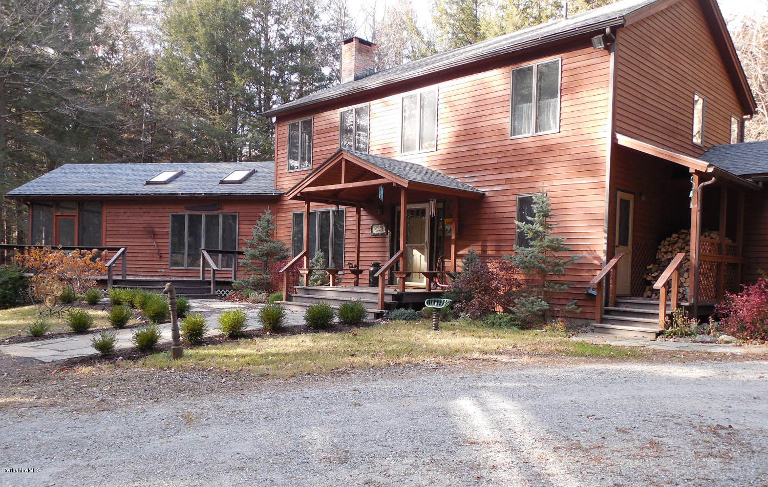 34 Glendale Road Stockbridge, MA 01262 - Photo 1 of 24 a view of a house with garden and sitting area