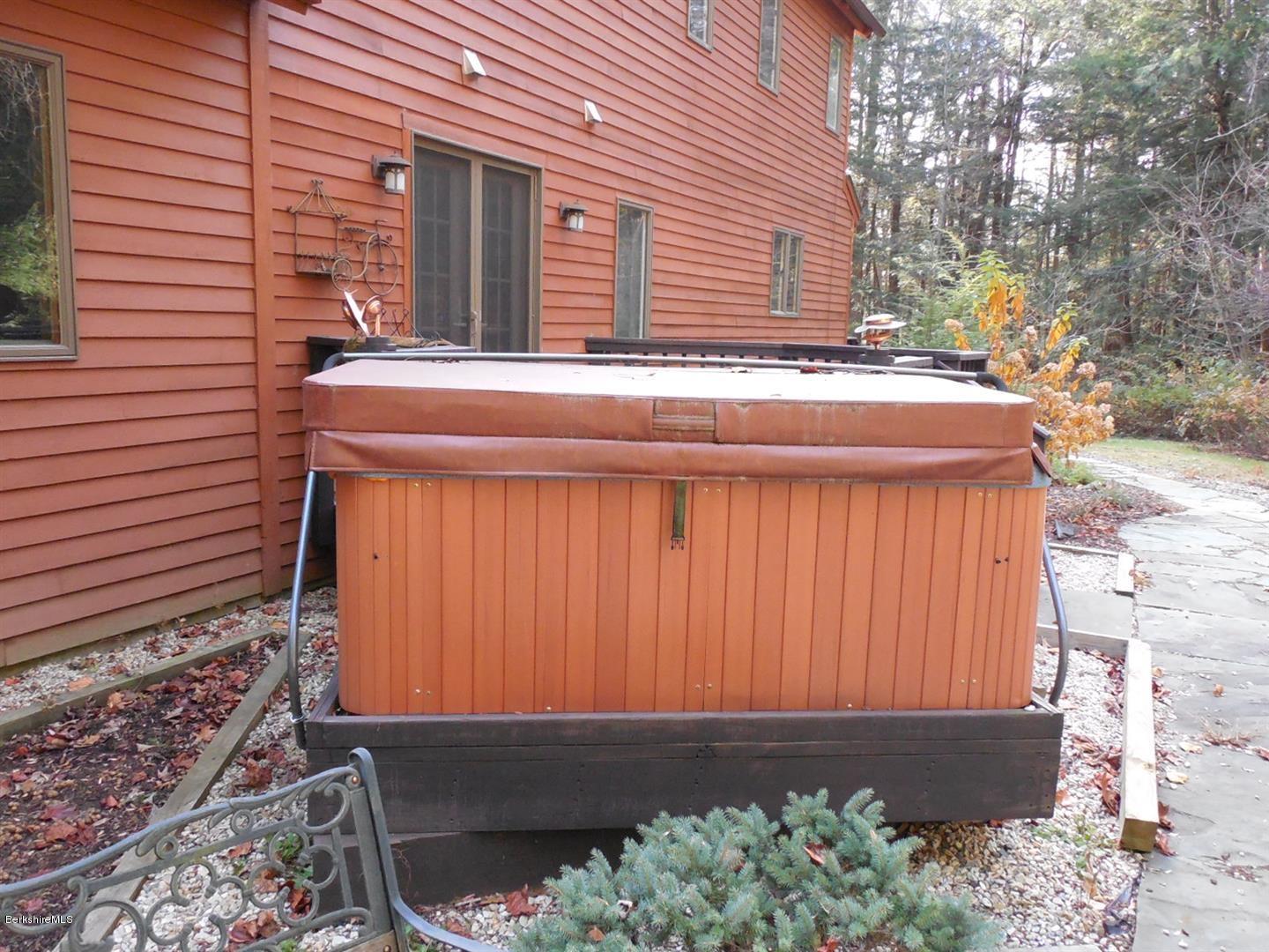 34 Glendale Road Stockbridge, MA 01262 - Photo 21 of 24 a front view of a house with garden