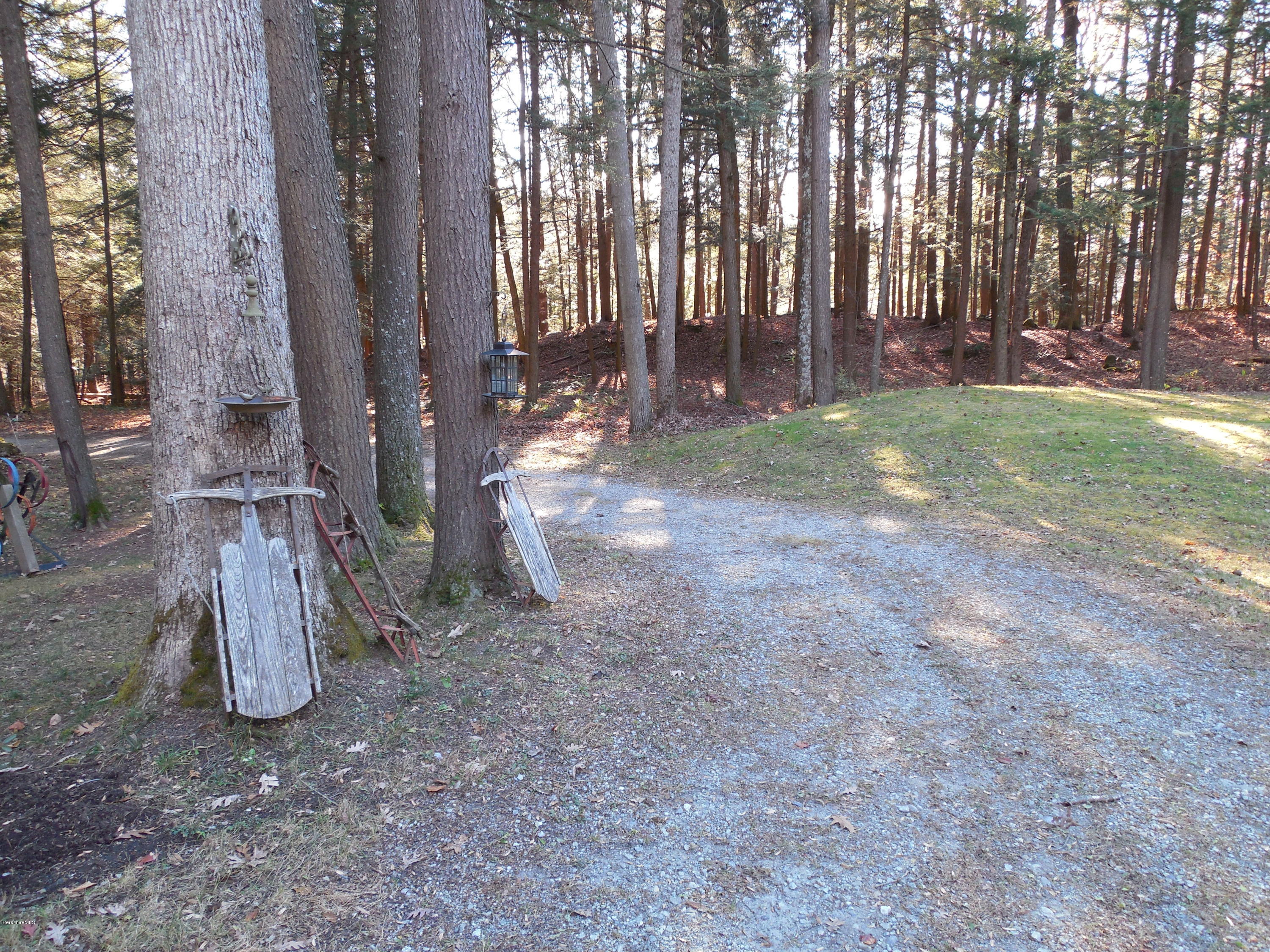 34 Glendale Road Stockbridge, MA 01262 - Photo 23 of 24 a view of a yard with trees