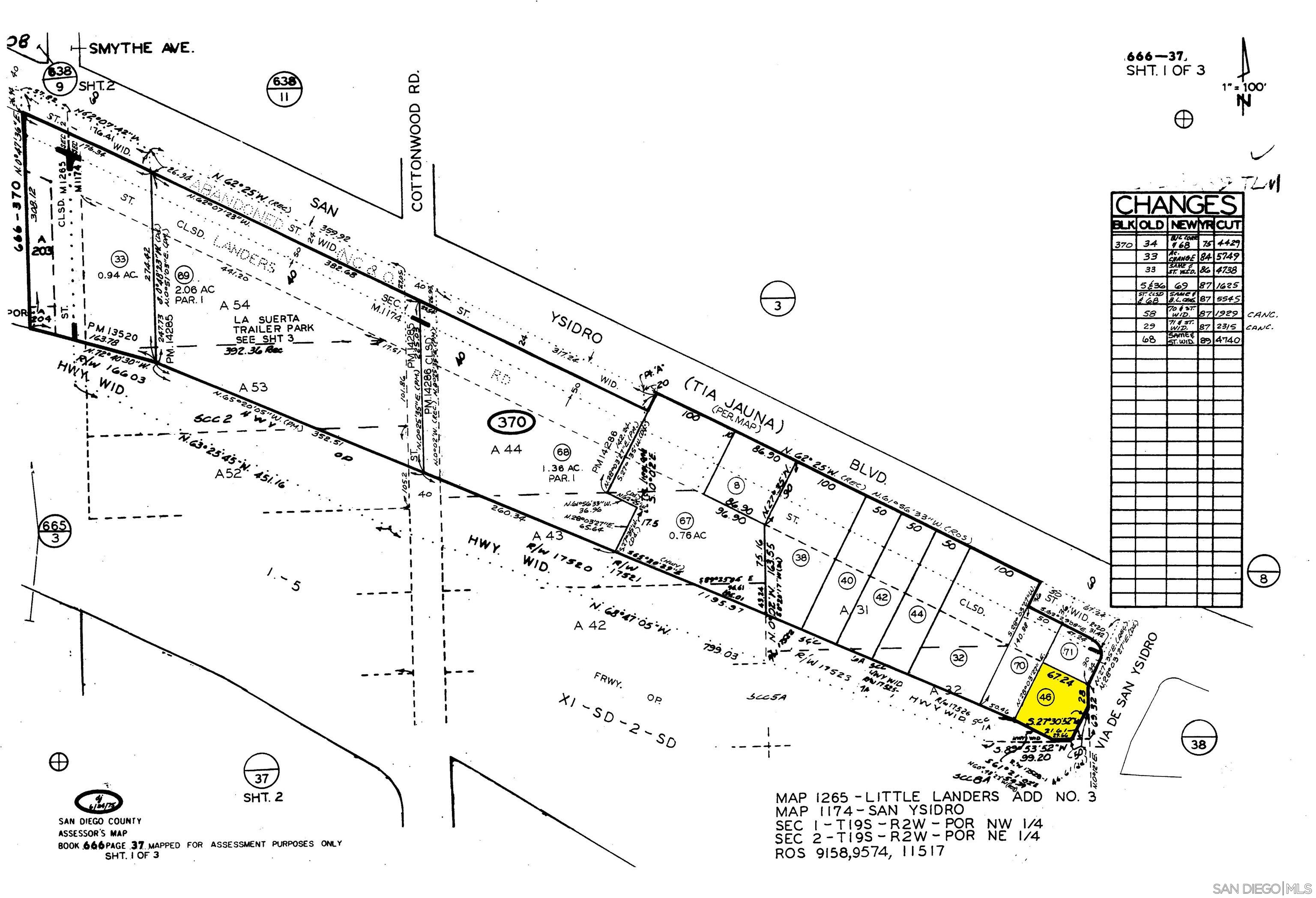 0 West San Ysidro Blvd Unit 46  