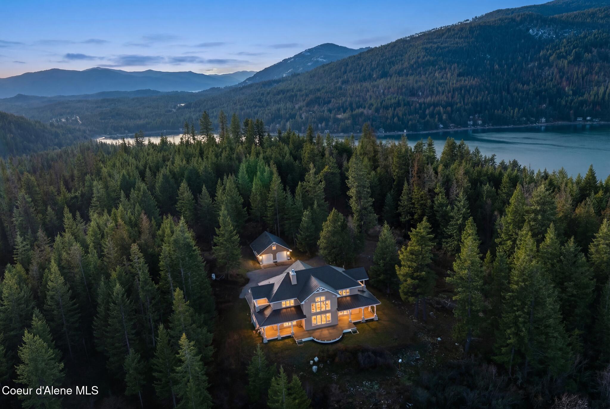 1175 Eureka Road Sagle, ID 83860 - Photo 4 of 73 4_Virtual Twilight 4
