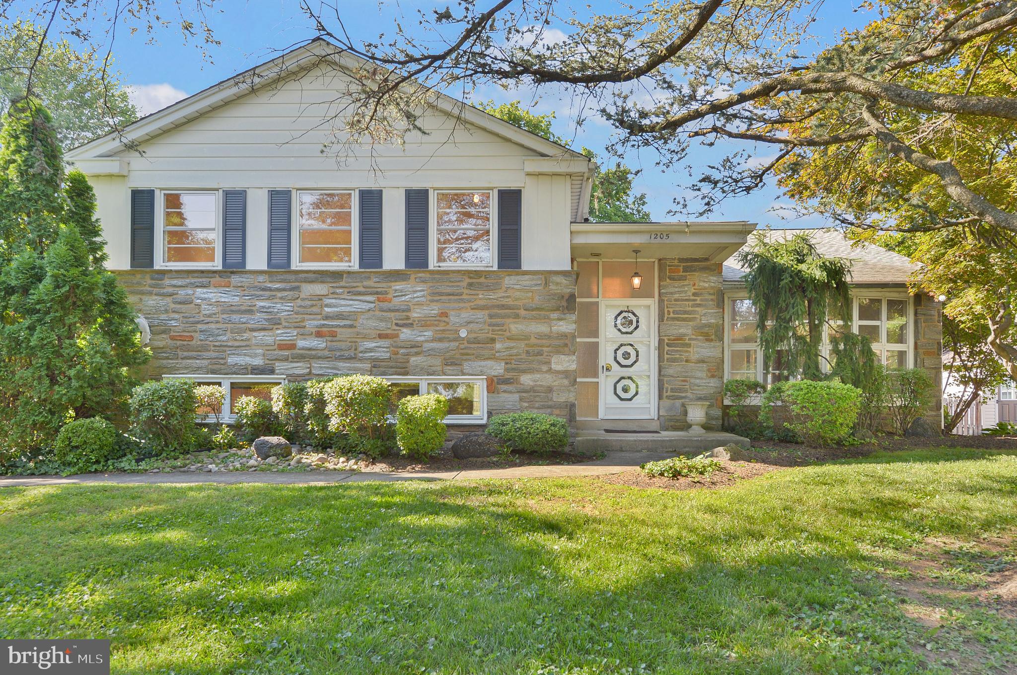 1205 Manoa Road Wynnewood, PA 19096 - Photo 2 of 44 Front exterior and weeping Spruce