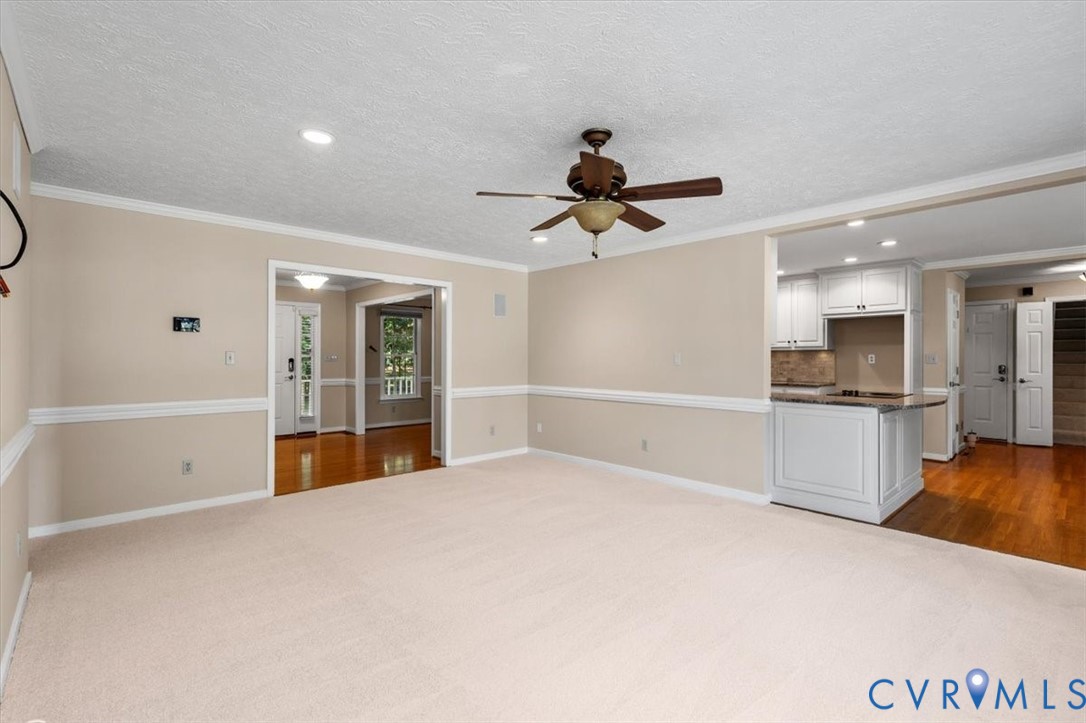 1437 Palmore Road Powhatan, VA 23139 - Photo 20 of 60 Spacious room featuring neutral carpeting and ligh