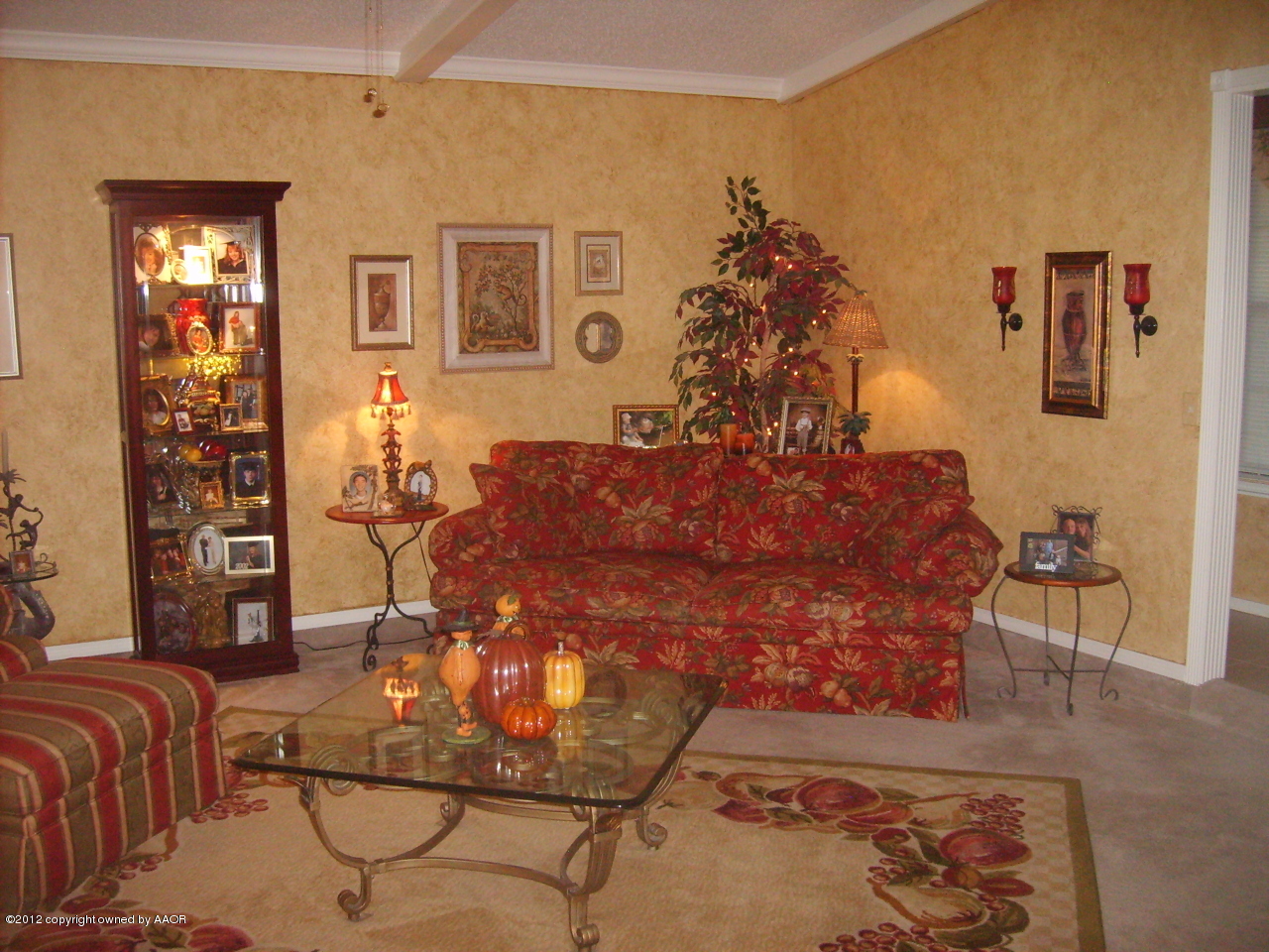 4814 Tulip Avenue Amarillo, TX 79110 - Photo 23 of 27 a living room with furniture and a potted plant