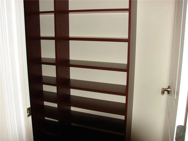 a view of walk in closet