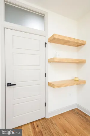 a view of closet area
