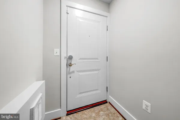 a view of door