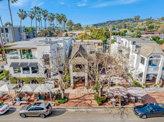 a car parked on the side of a street