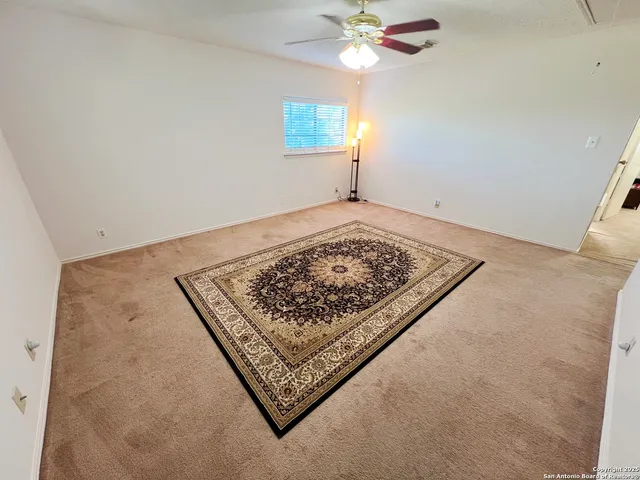 an outdoor space with wooden floor