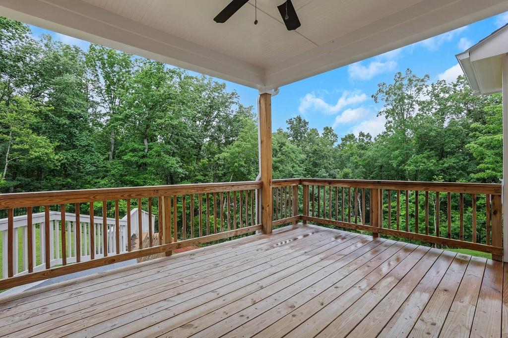 413 Solace Place Canton, GA 30114 - Photo 50 of 75 a view of balcony with wooden floor