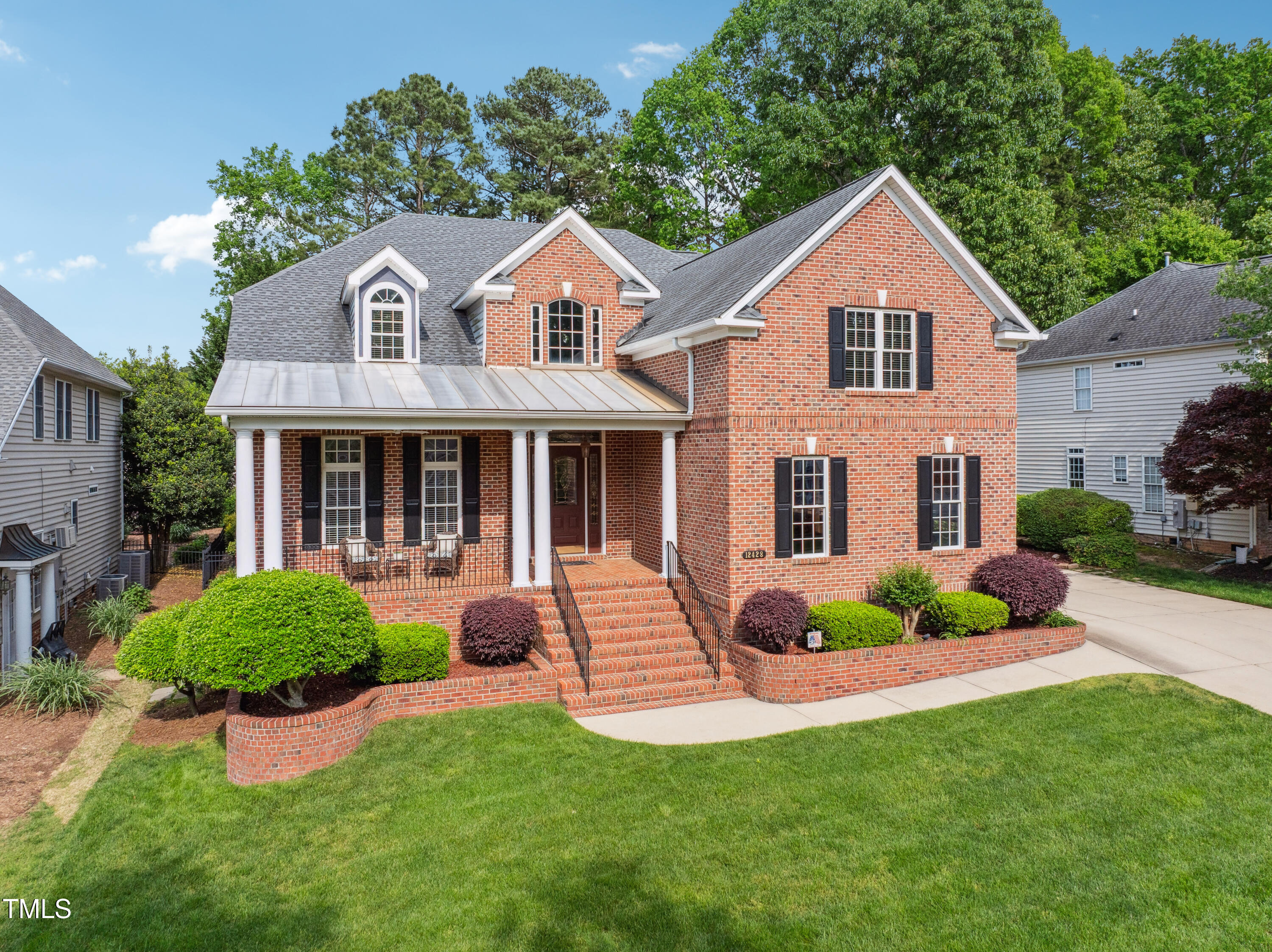 12428 Penrose Trail Raleigh, NC 27614 - Photo 3 of 48 Stunning Brick Front and Side