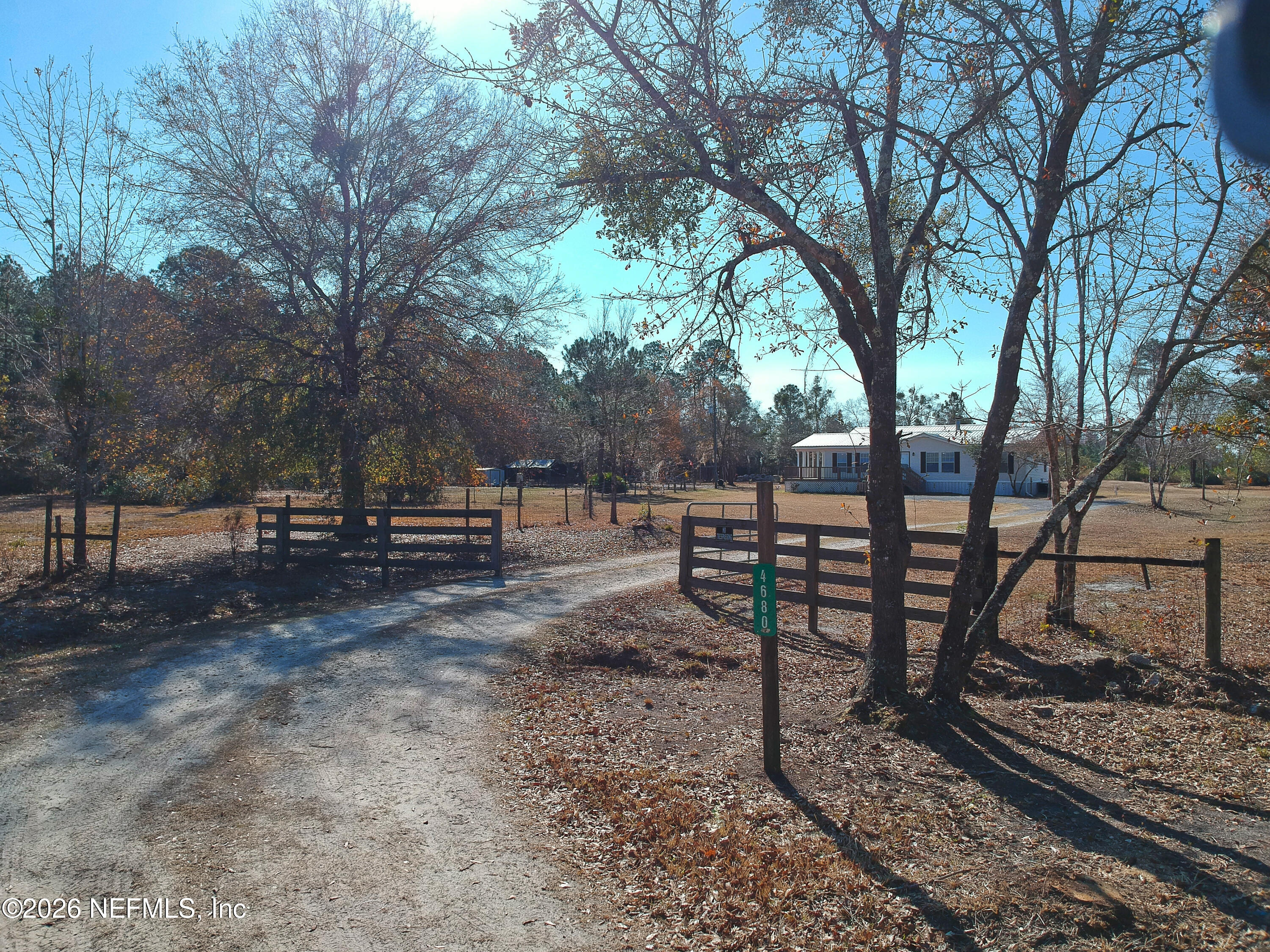 4680 Southeast 92nd Street Starke, FL 32091 - Photo 76 of 80 front gate