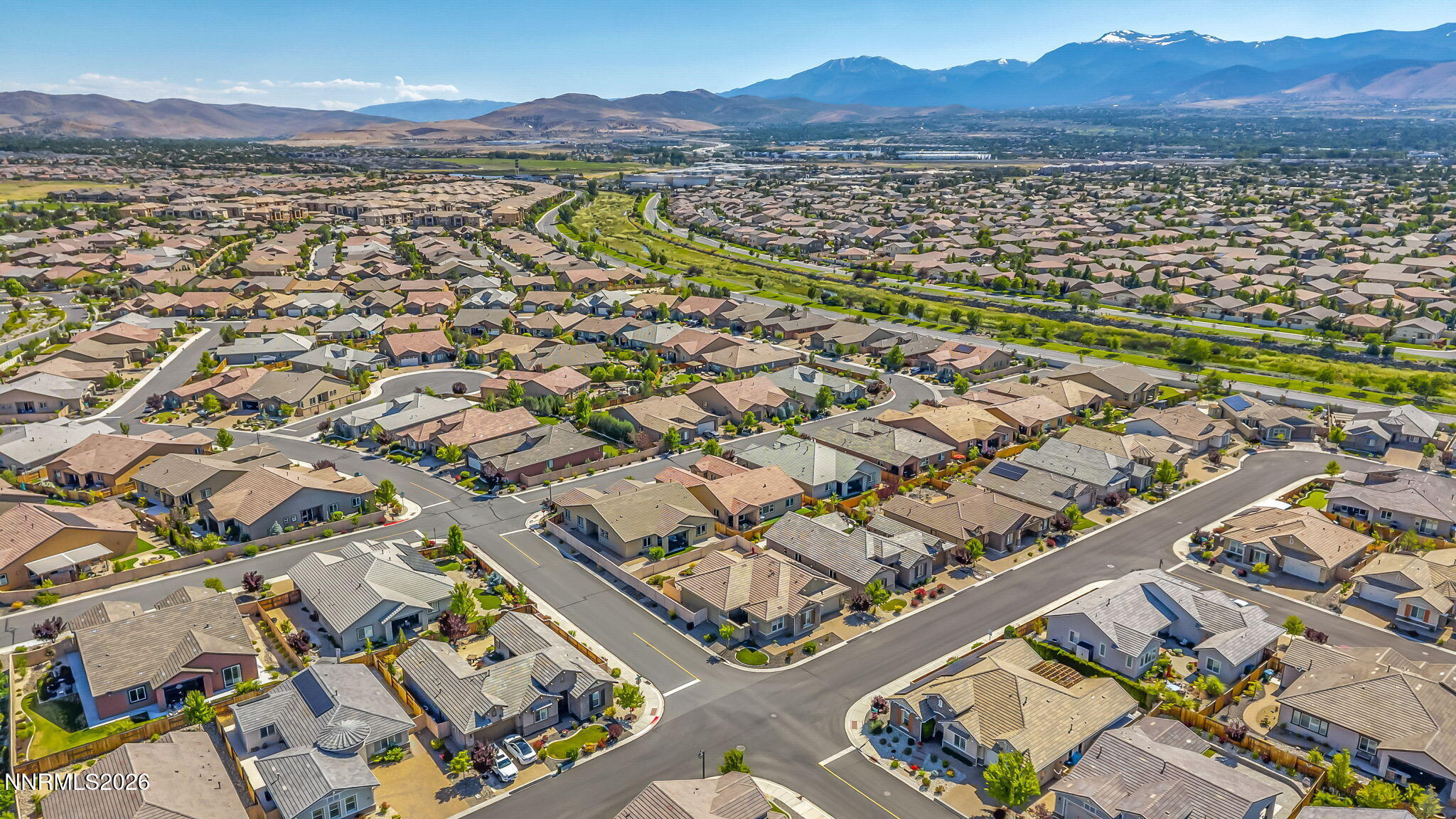 2029 Neviekay Lane Reno, NV 89521 - Photo 14 of 73 Aerial Presidio