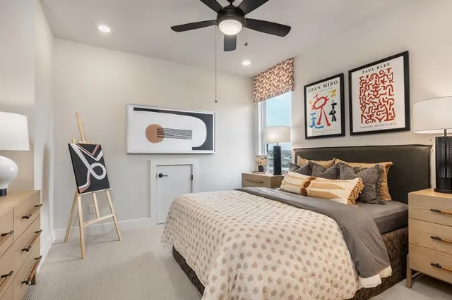 a view of swimming pool with a yard