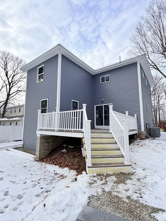 122 Copperfield Road Worcester, MA 01602 - Photo 23 of 28 a front view of a house with a yard
