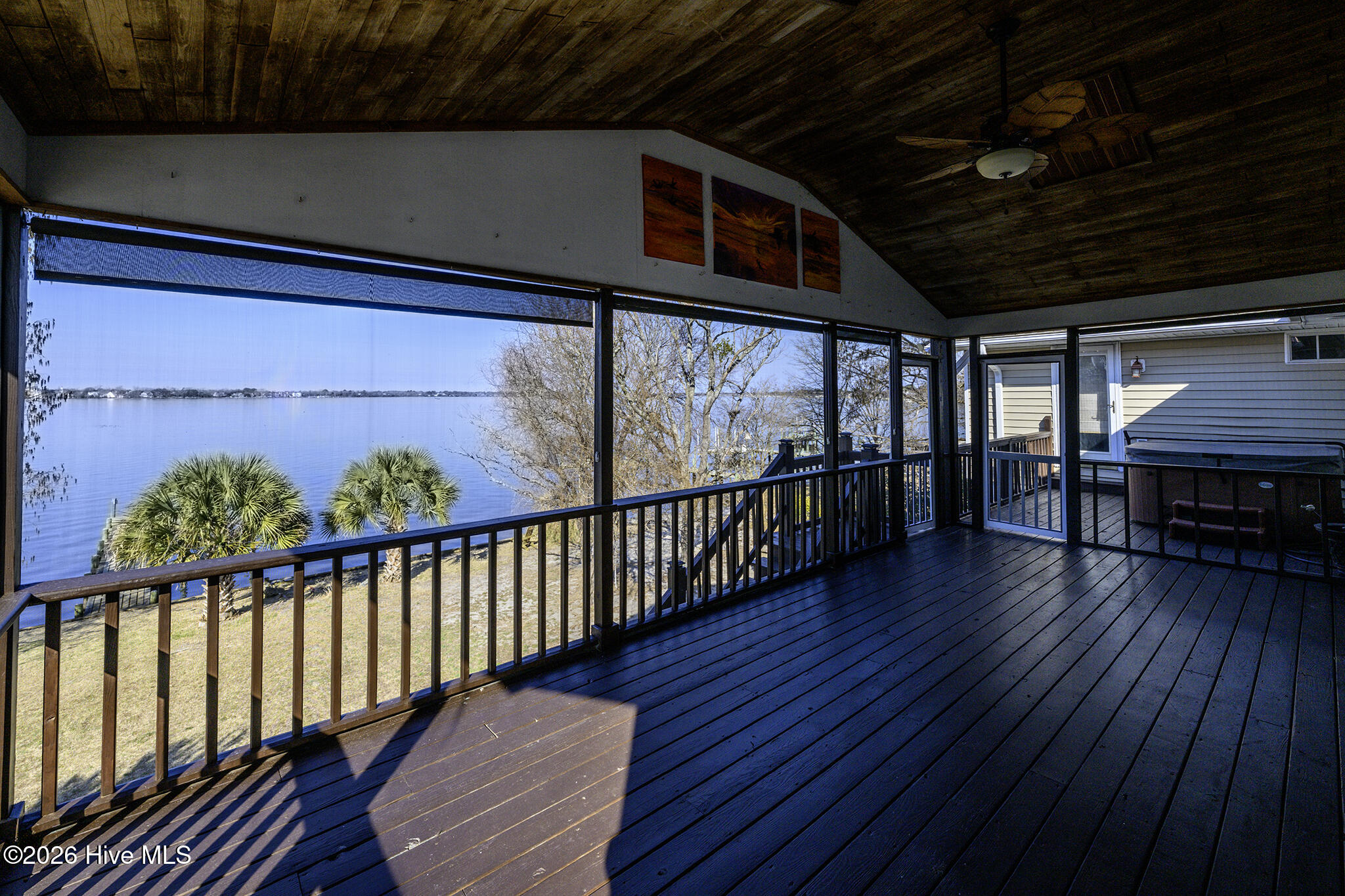 321 Riverside Drive New Bern, NC 28560 - Photo 7 of 78 Back Porch with Water Views