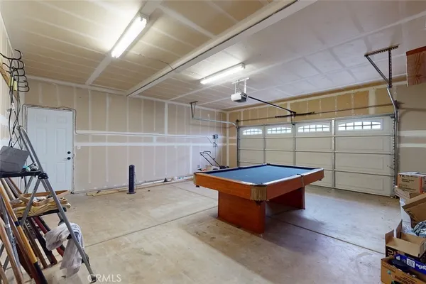 a room with furniture