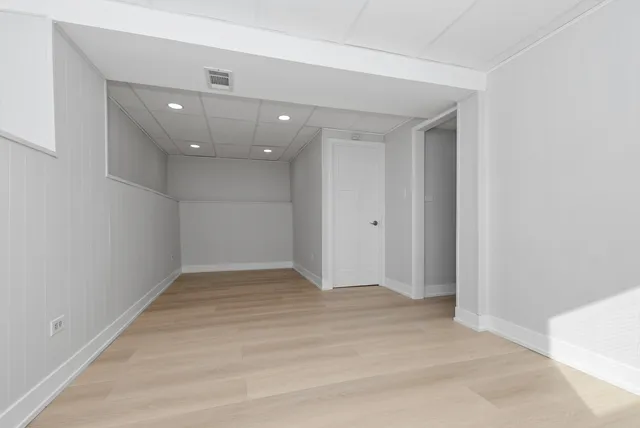 wooden floor in an empty room