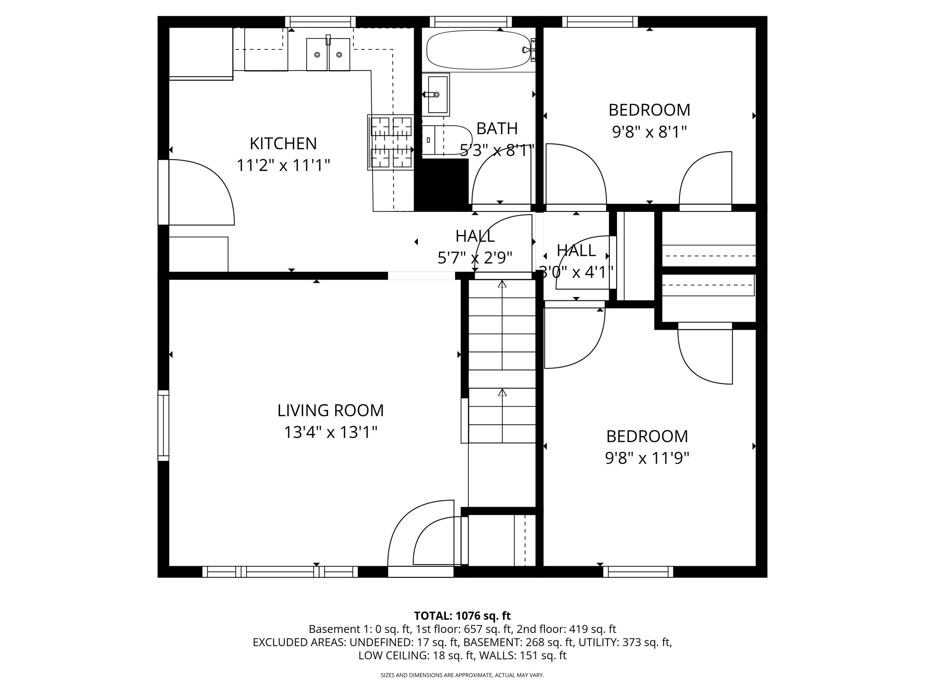 419 South 89th Street Milwaukee, WI 53214 - Photo 16 of 18 Floor plan - Main
