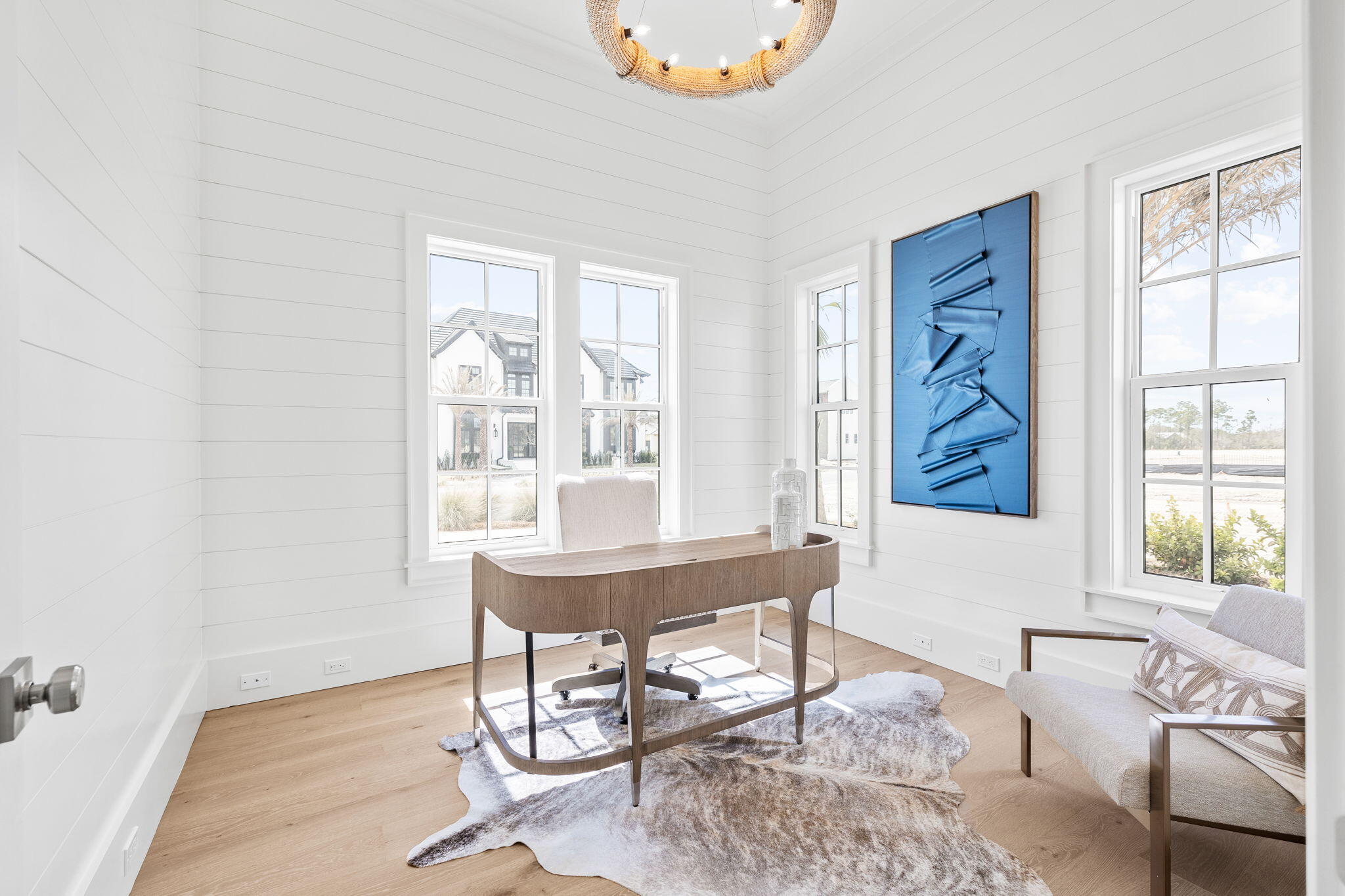 450 Windsong Dr Inlet Beach Inlet Beach, FL 32461 - Photo 23 of 90 a view of a dining room with furniture window and wooden floor