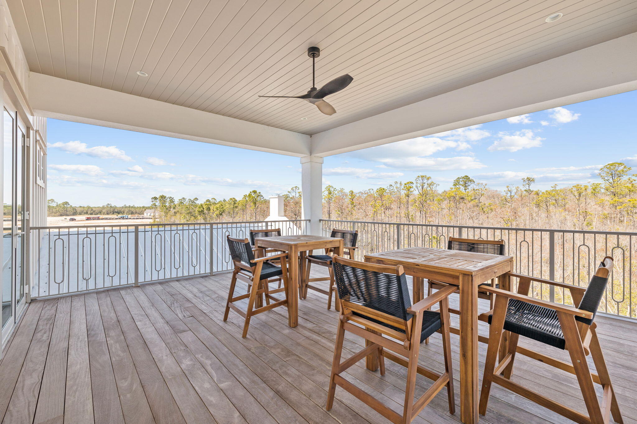 450 Windsong Dr Inlet Beach Inlet Beach, FL 32461 - Photo 58 of 90 a view of a balcony with furniture