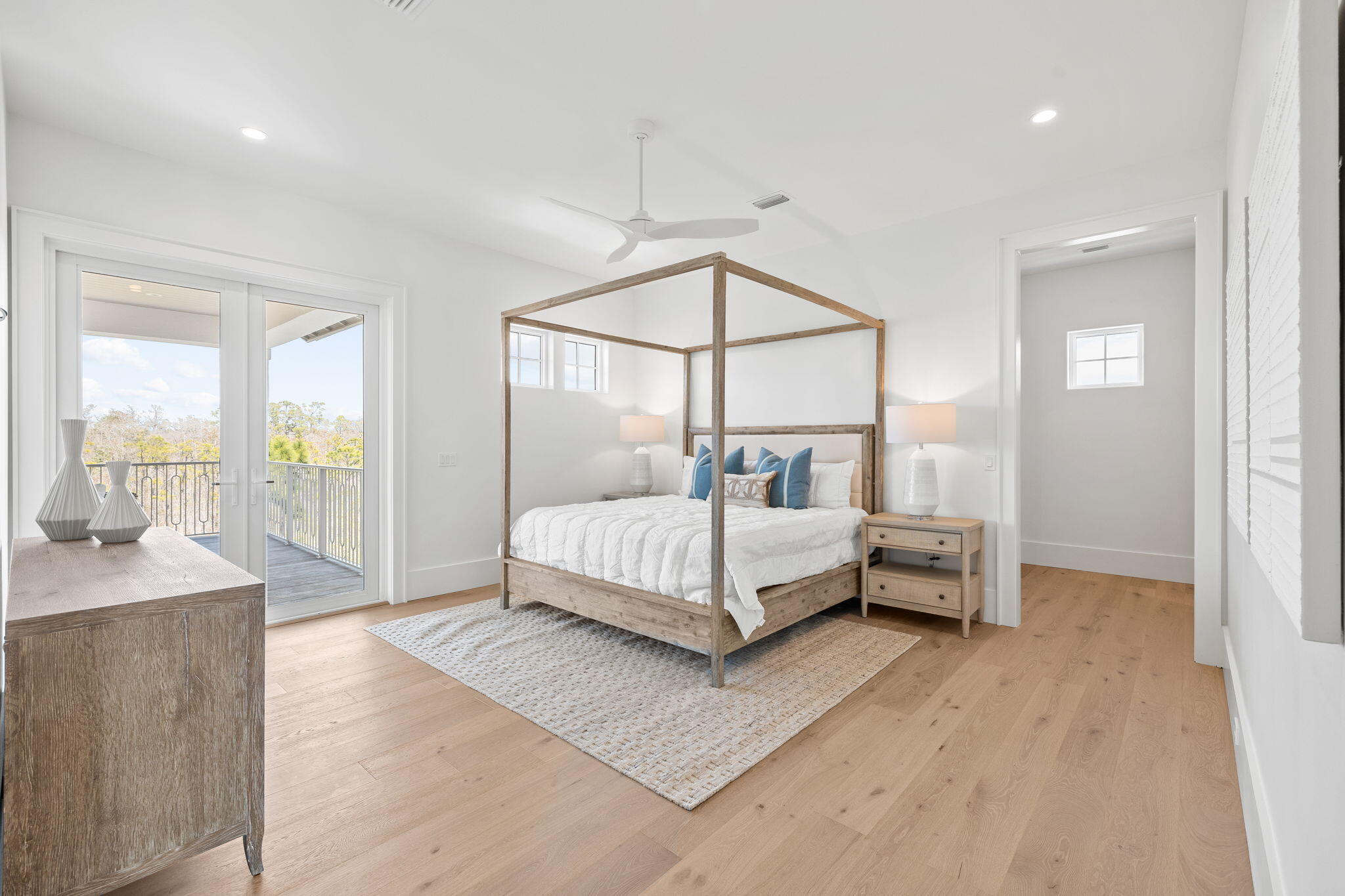 450 Windsong Dr Inlet Beach Inlet Beach, FL 32461 - Photo 68 of 90 a bedroom with a bed and a view of bathroom