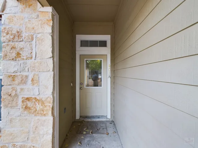 a view of a small space