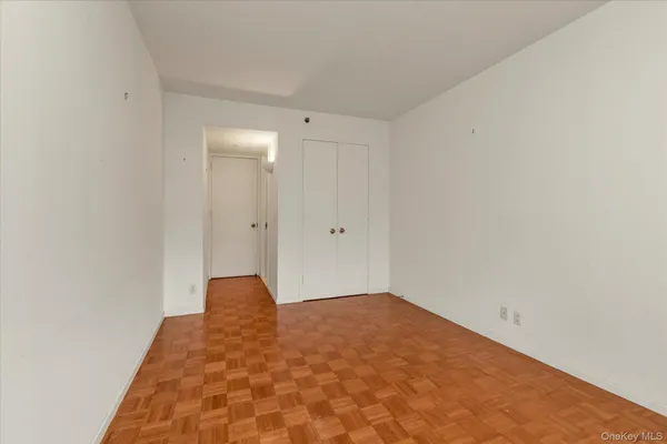 a view of a big room with closet