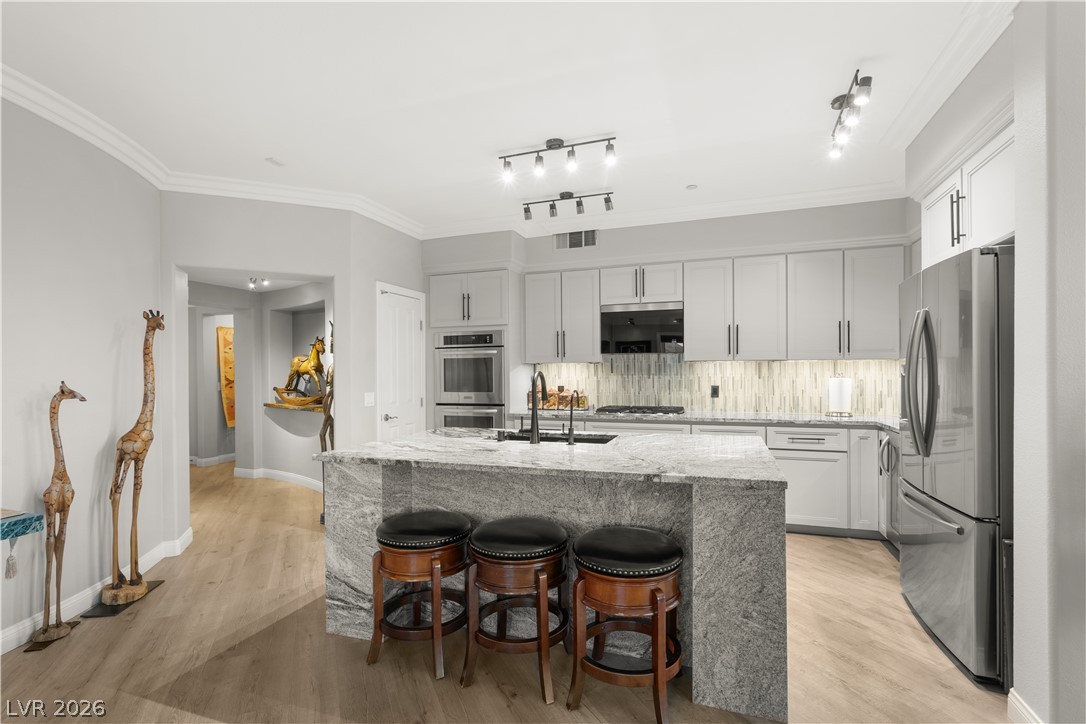 2555 Hampton Road, Unit 3309 Henderson, NV 89052 - Photo 74 of 97 Kitchen Twilight Hour