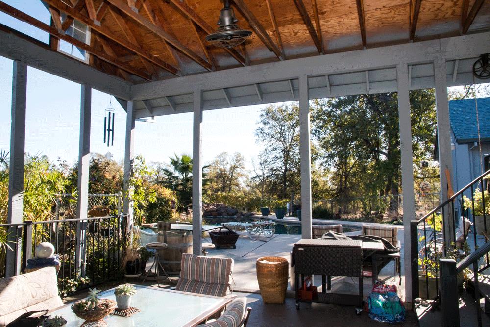 8056 Gold Run Road Redding, CA 96001 - Photo 31 of 42 Covered patio