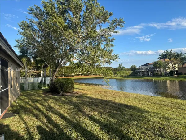 a view of lake with houses