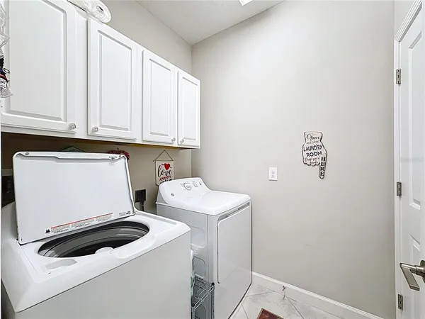 a bathroom with a large window