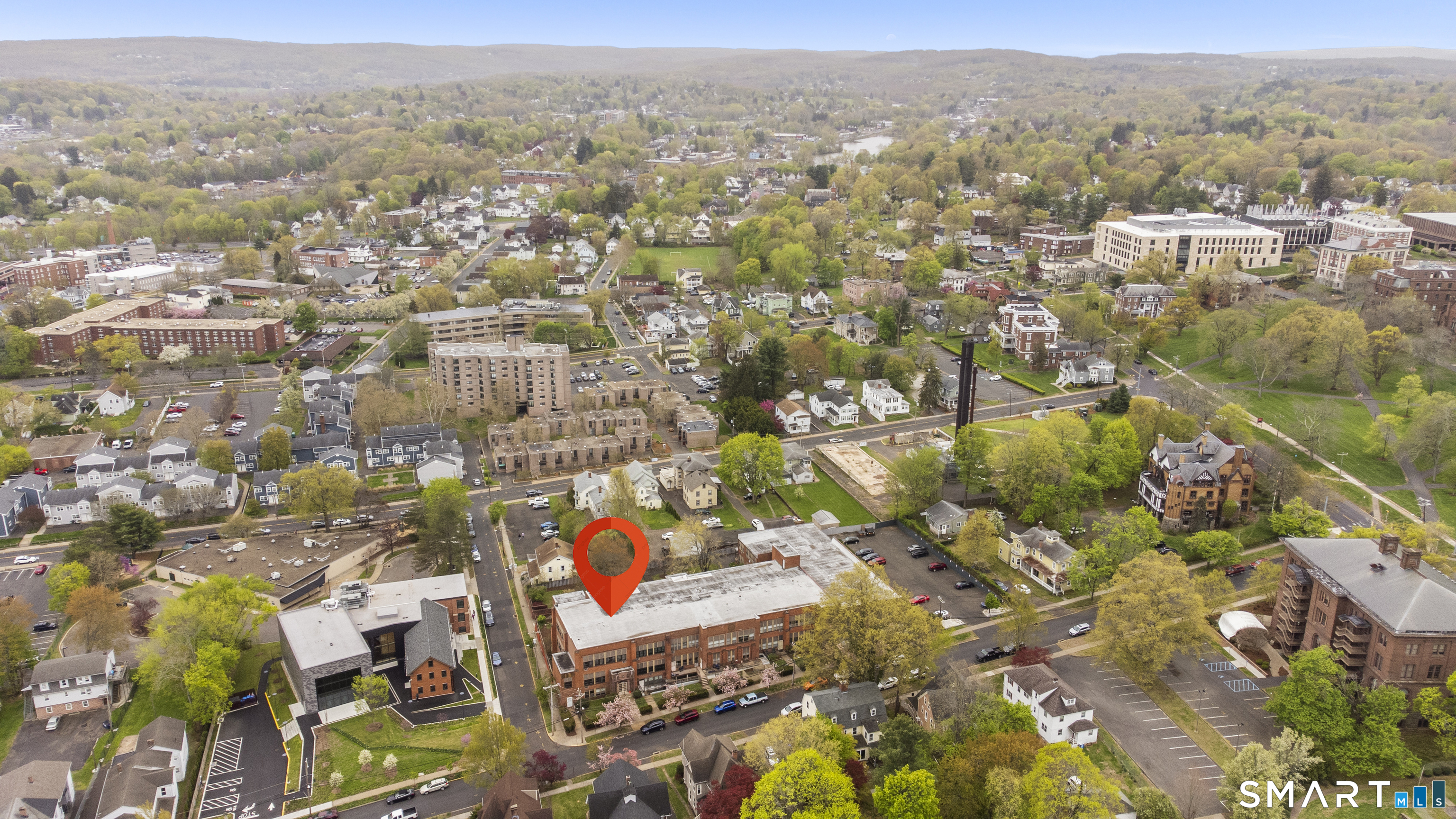 201 College Street, Unit 5 Middletown, CT 06457 - Photo 3 of 30 an aerial view of multiple house