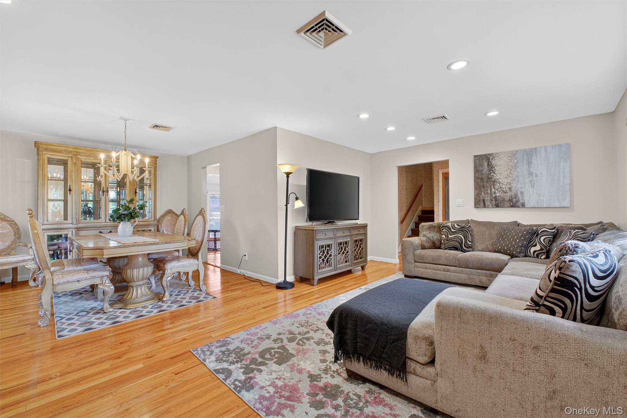 5 Verplanck Avenue Hopewell Junction, NY 12533 - Photo 7 of 50 a living room with furniture and a flat screen tv