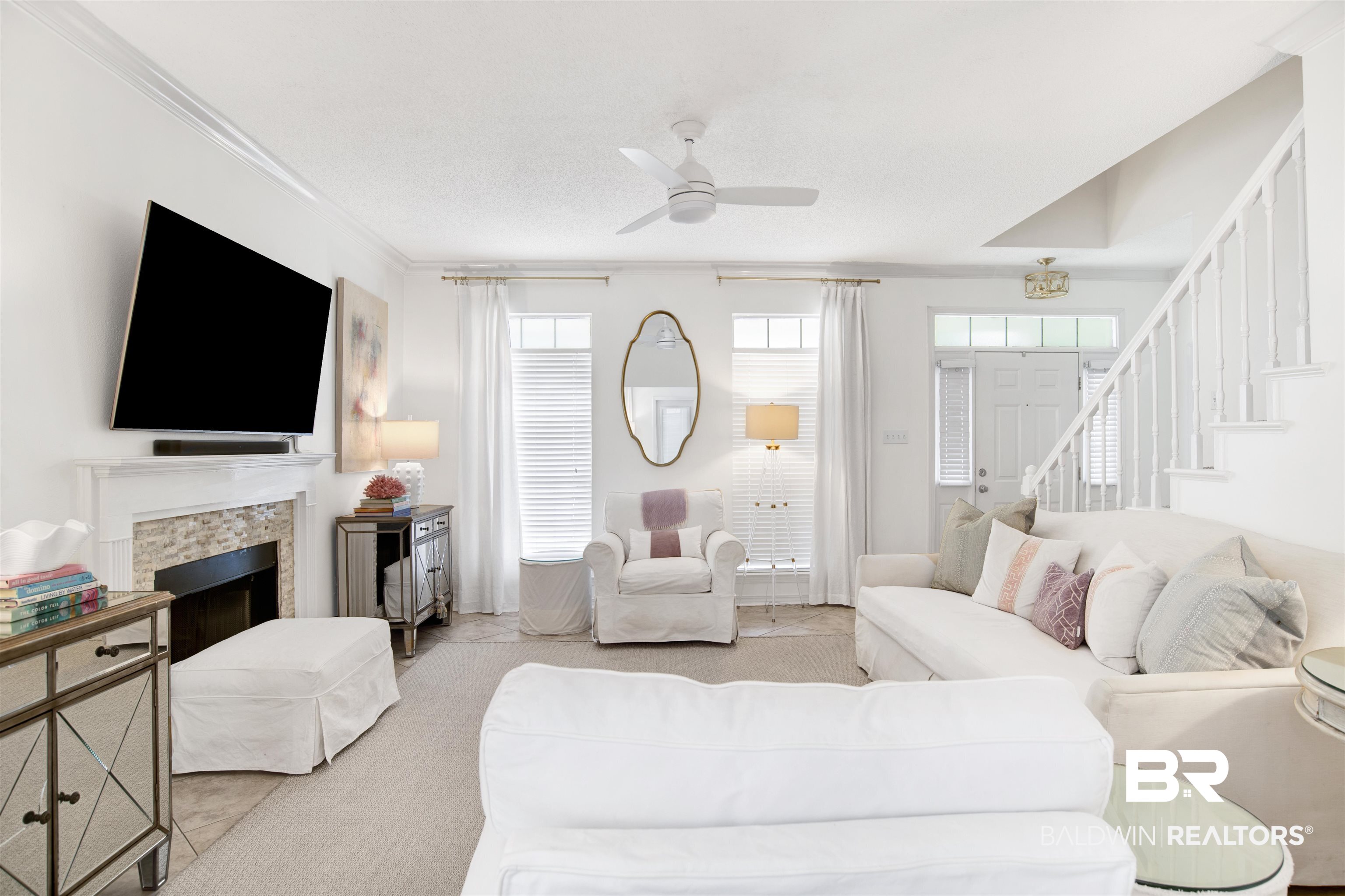 7040 Highpointe Place West Daphne, AL 36527 - Photo 9 of 37 Great Room with 9 Ft. Ceilings