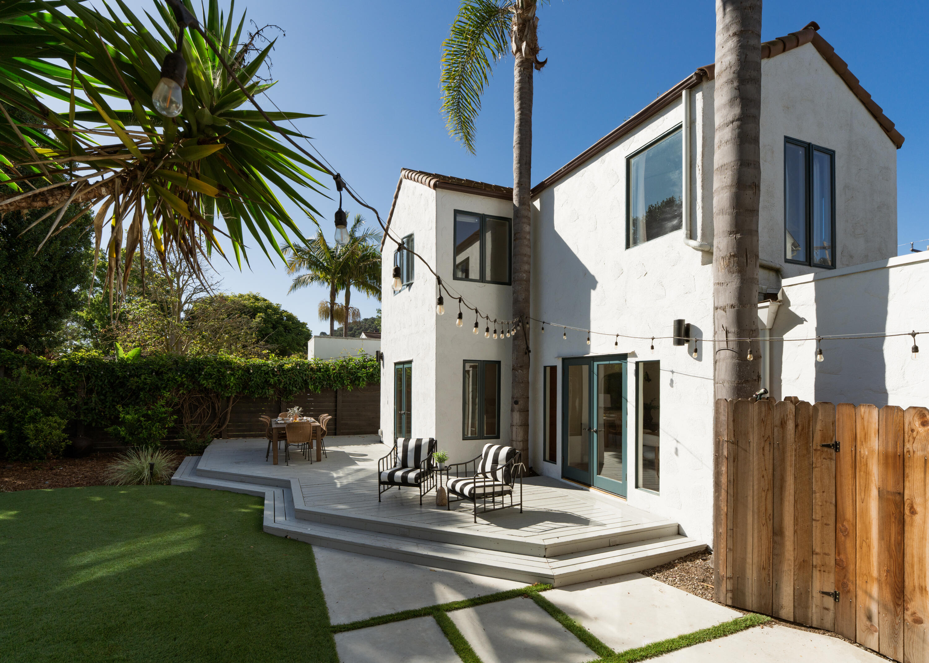 1740 Clearview Road Santa Barbara, CA 93101 - Photo 8 of 21 a view of a house with backyard and sitting area