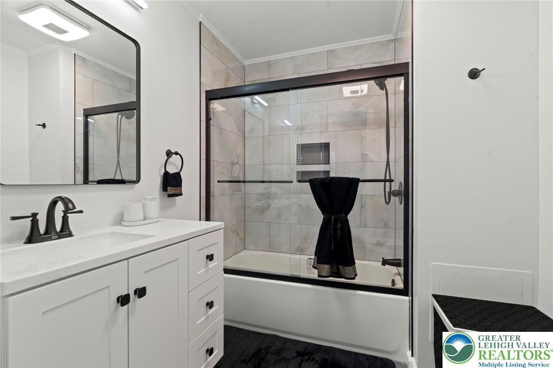 1307 Chestnut Street Marcus Hook, PA 19061 - Photo 16 of 34 Brand new bathroom, Ceramic Tile, all new fixtures