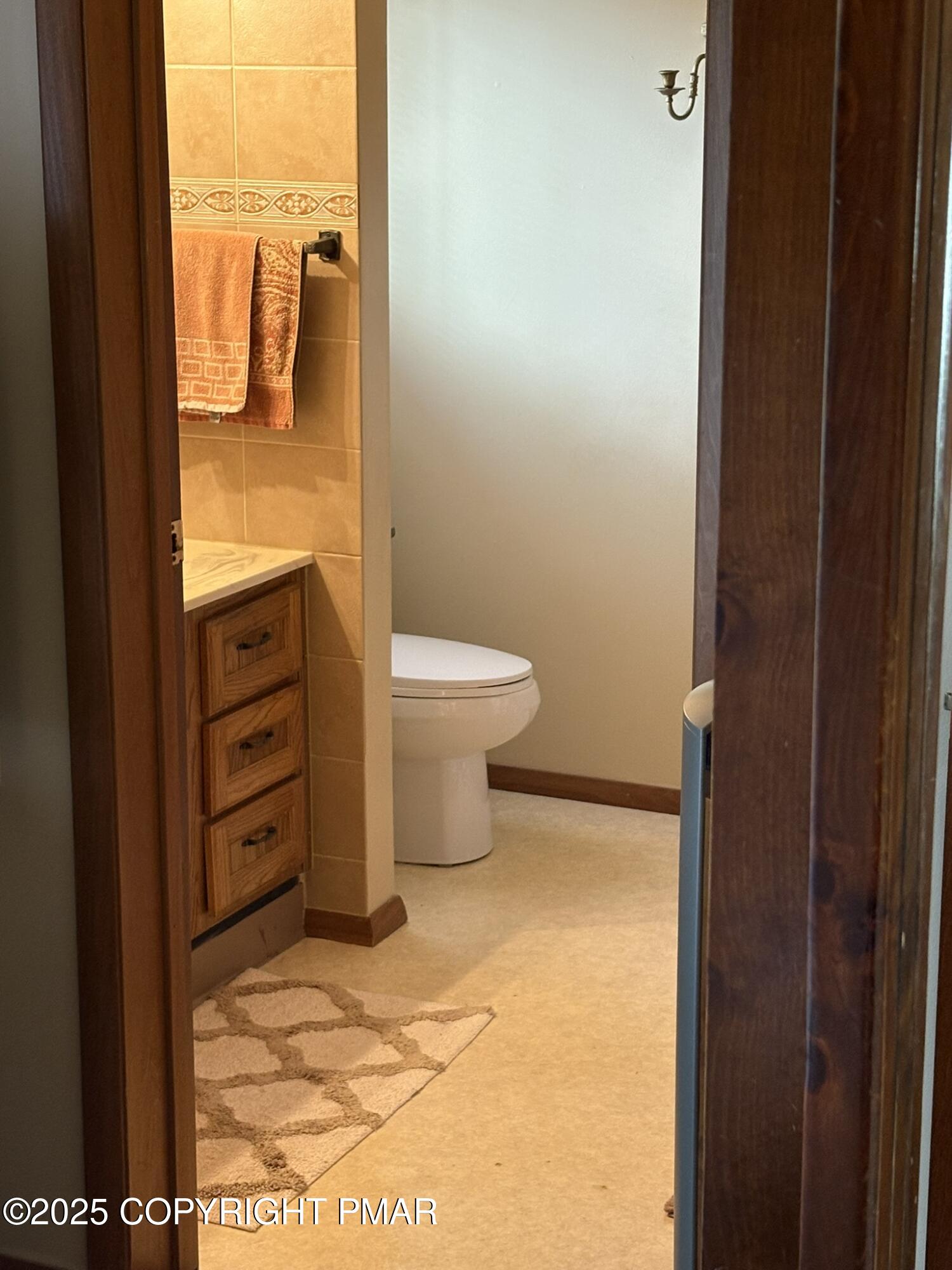 6116 Braintree Court Bushkill, PA 18324 - Photo 10 of 47 a bathroom with a toilet
