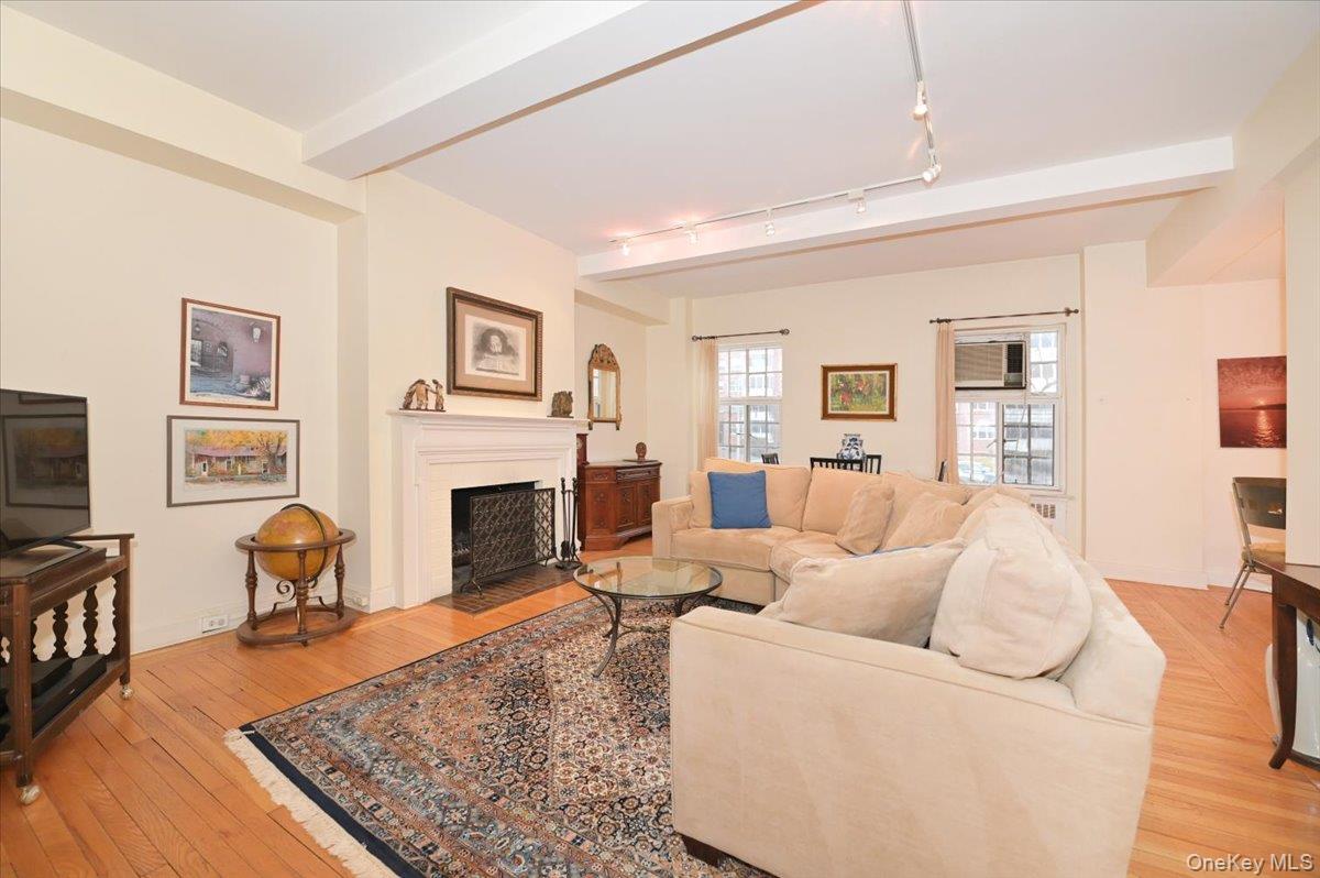 160 Middle Neck Road, Unit 2G Great Neck, NY 11021 - Photo 12 of 41 Large Living Room with Fireplace