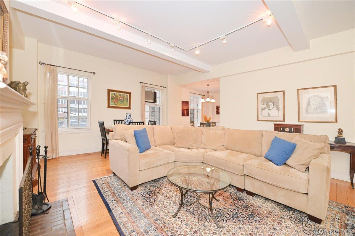 160 Middle Neck Road, Unit 2G Great Neck, NY 11021 - Photo 14 of 41 Large Living Room with Fireplace