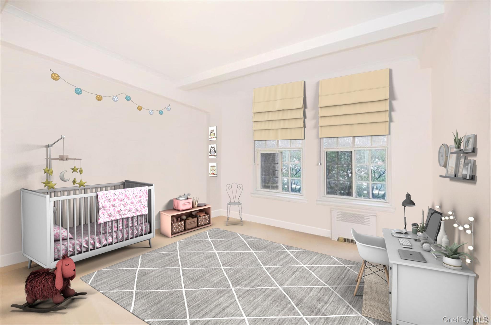 160 Middle Neck Road, Unit 2G Great Neck, NY 11021 - Photo 5 of 41 Interior Designer's Vision of the 2nd Bedroom