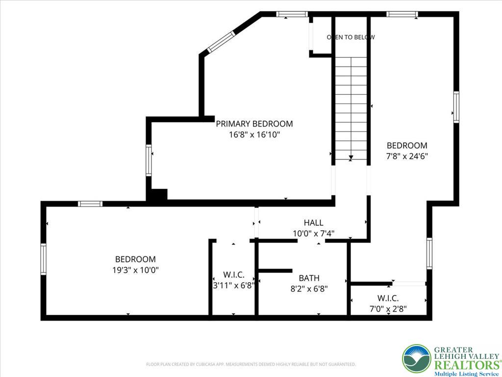 3771 State Road Coopersburg, PA 18036 - Photo 37 of 37 An intuitive layout highlights this detailed upper level floor plan.