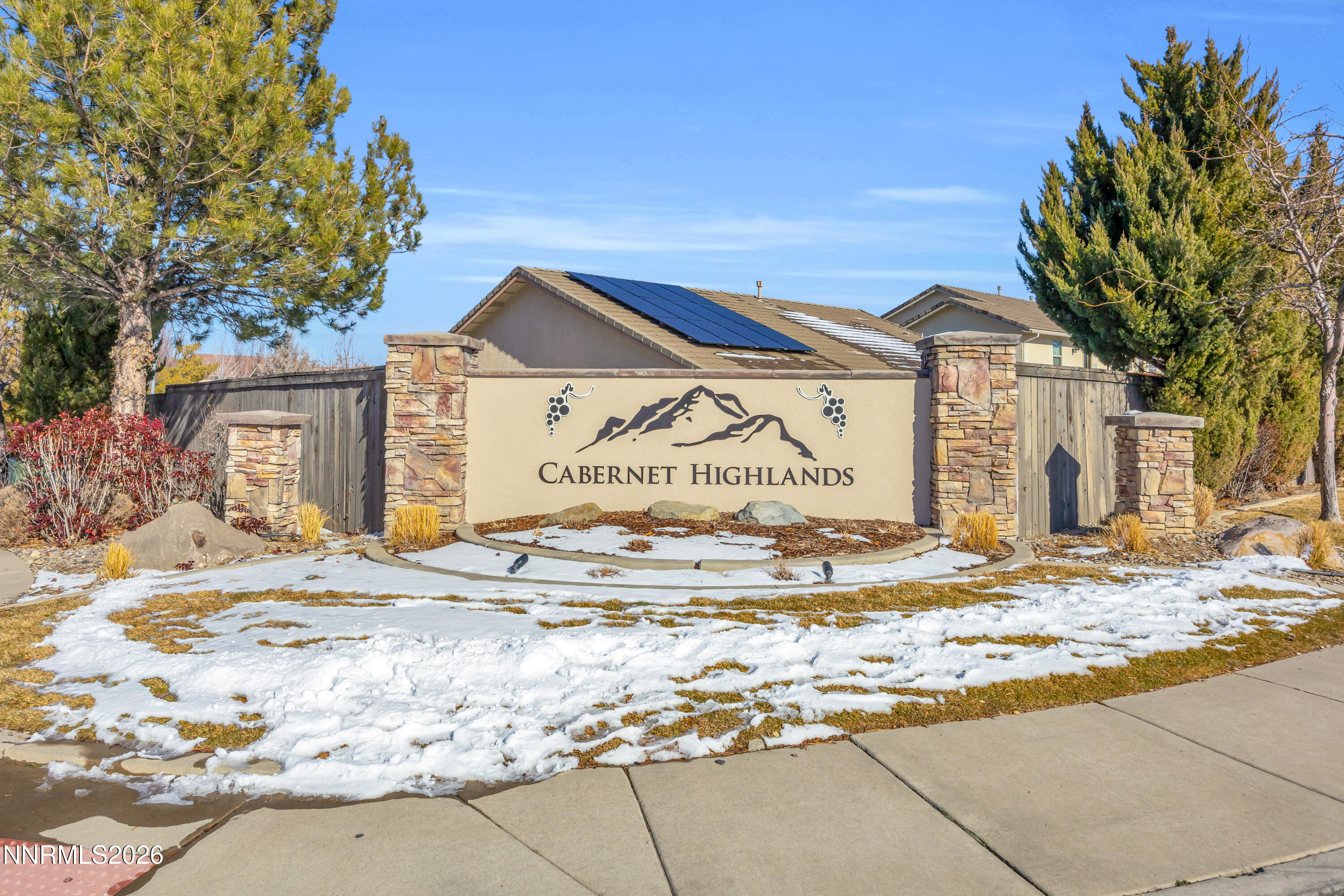 7445 Hundred Acre Drive Reno, NV 89506 - Photo 30 of 41 a view of the house with a snow in the background