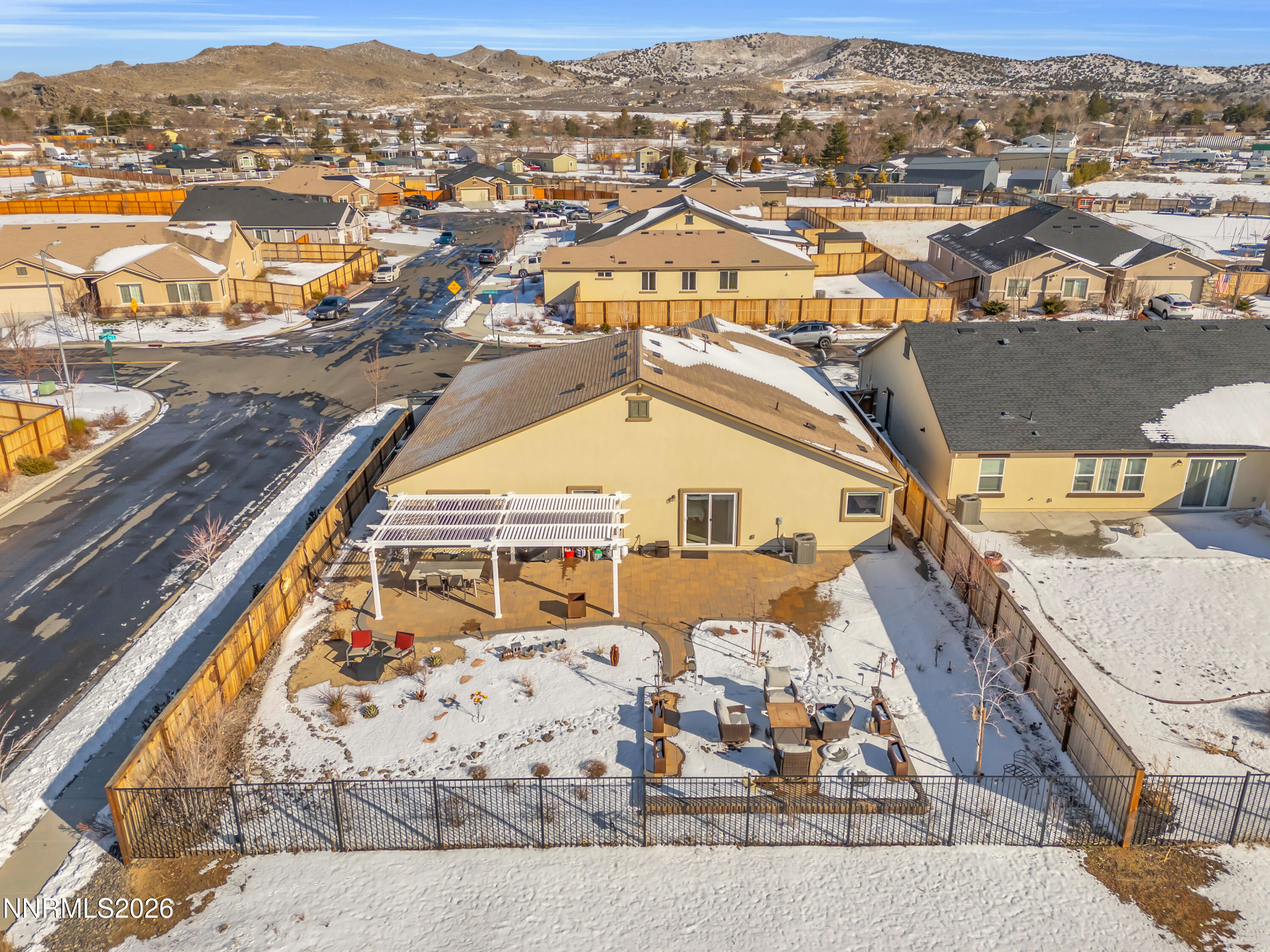 7445 Hundred Acre Drive Reno, NV 89506 - Photo 4 of 41 an aerial view of residential houses with outdoor space